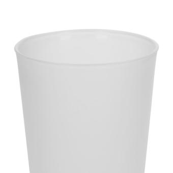 Drinking cup "Returnable" 0.4 l Milky transparent