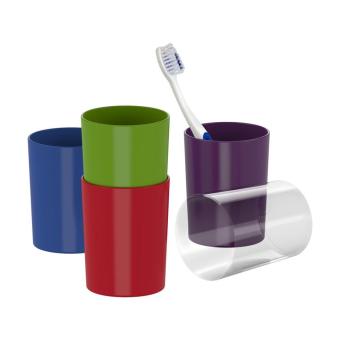 Toothbrush tumbler "Fresh" Transparent