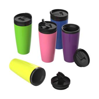 Insulated mug "Coffee To Go" American red