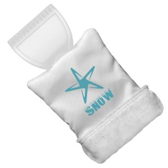 Eiskratzer "Eishexe" mit Handschuh Weiß