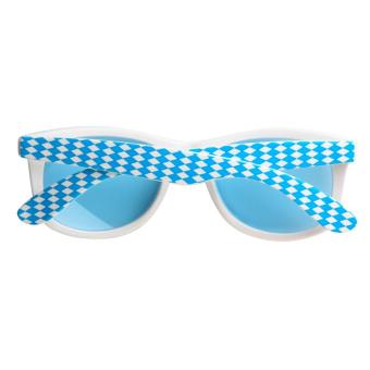 Spaßbrille "Bavaria" Weiß/grün