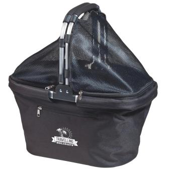 Shopping basket "Chapeau" Black