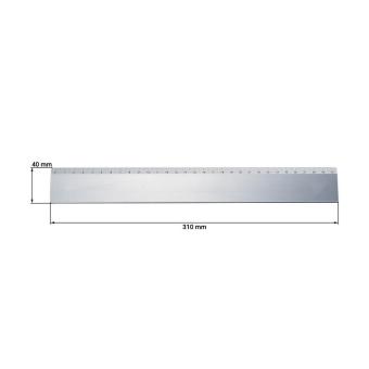 Ruler "Metall" Silver