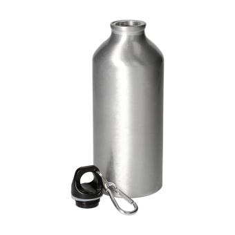 Aluminiumflasche "Sporty" 0,6 l Silber