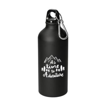 Aluminiumflasche "Sporty" 0,6 l matt Silber