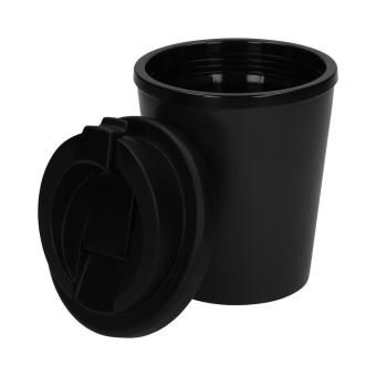 Kaffeebecher "Premium Deluxe" small aus anteilig biob. Kunststoff Schieferblau