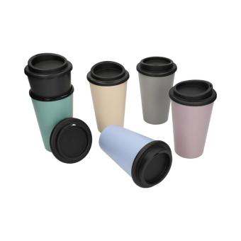 Bio-Kaffeebecher "Premium" Aprikose