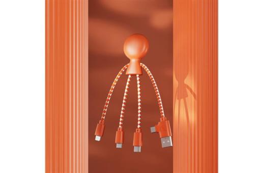 2081 | Xoopar Mr. Bio Charging cable Orange