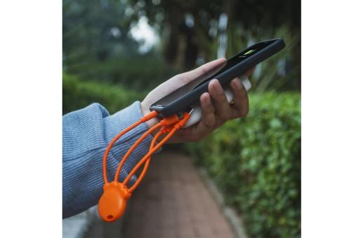 2087 | Xoopar Eco Octopus Charging cable Orange