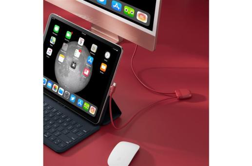 Xoopar Ice-C Charging cable Red