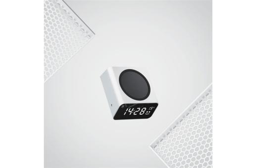 Xoopar Reddi Charge PD clock with wireless charger Light grey