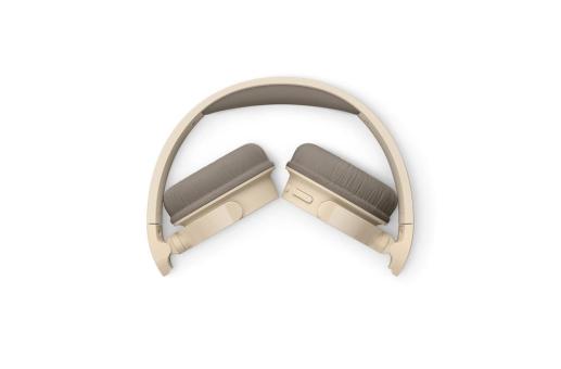 Enjoy Technology TAH3209 |Philips Bluetooth on ear Kopfhörer mit 25 Stunden Spielzeit Beige