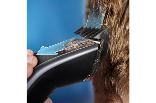 HC7650|Philips Washable cordless hair clipper with accessories Anthracite
