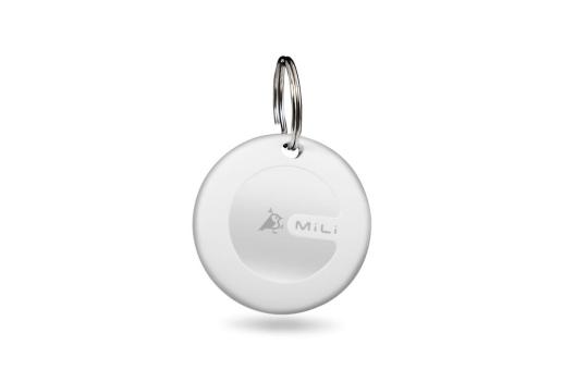 Aqiila Tagbird Waterproof Tracker with Keyring White