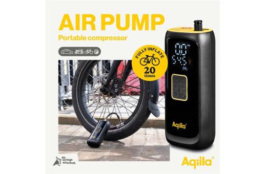 Enjoy Technology Aqiila Airbird C4 tragbarer Kompressor Schwarz