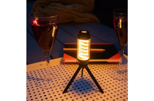 Enjoy Technology Aqiila Lightbird G1 Campinglampe und Taschenlampe Schwarz