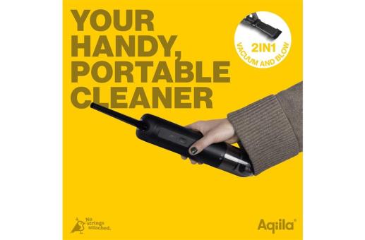 Aqiila Airbird VB1 Mini Vacuum Cleaner & Blower Black