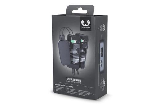 2PB6100 | Fresh 'n Rebel Powerbank 6000mAh USB-C Dark grey