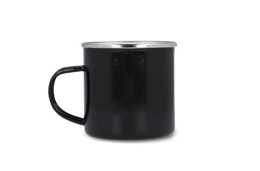 Emalie Becher 350ml Schwarz
