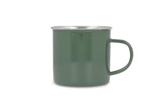 Emalie Becher 350ml Olivgrün