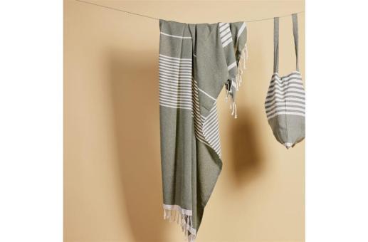 Sagaform Ella Big hamam towel 145x250cm Green
