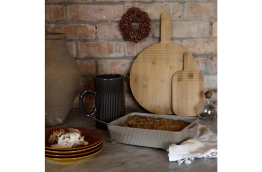 Sagaform cutting &amp; serving board small Light brown