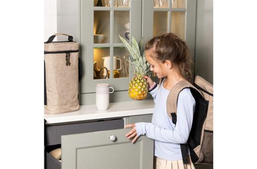 Sagaform City cooler bag high 9 liter Fawn