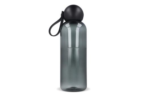InSideOut Sagaform Ture Wasserflasche 600 ml Transparent schwarz
