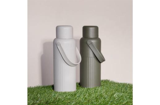 InSideOut Sagaform Theo Thermosflasche (recycelt) 1 L Beige