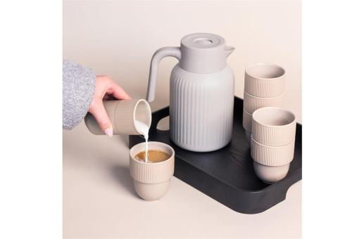 InSideOut Sagaform Trine Thermokaraffe (recycelt) 1.5 L Beige