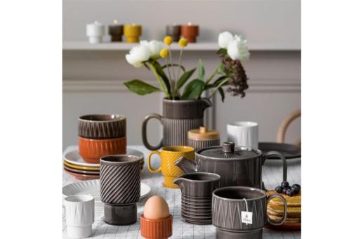 Sagaform Coffee &amp; More Coffee Mug 2 pcs 250ml Dark grey