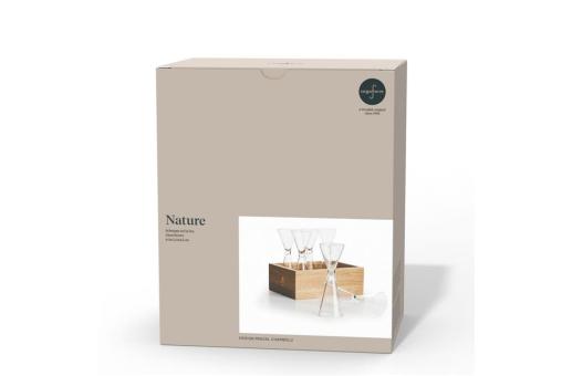 Sagaform 6-teiliges Schnapsglas-Set Transparent