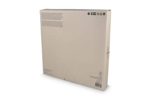 InSideOut Sagaform Ditte Keramik-Servierplatte rund 26 cm Beige