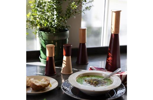 Sagaform Gurken Salt or Pepper Grinder Large, 32cm Dark red