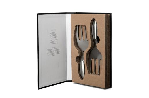 InSideOut Byon Insalata Salatbesteck Steel 