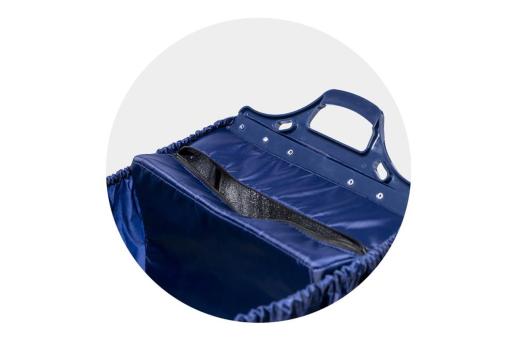 Lord Nelson BIG Einkaufstasche mit Kühltasche 41x33x28 cm Blau