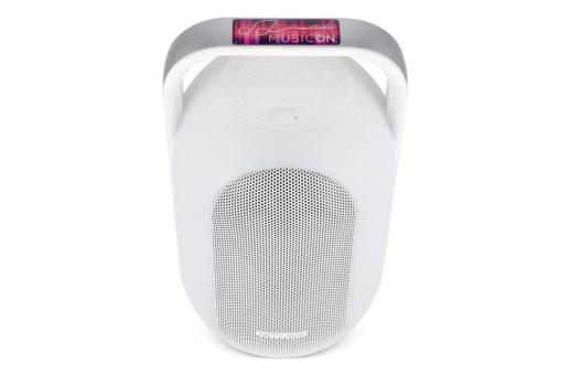 Enjoy Technology ML-625| Muse Ambient Light Bluetooth-Lautsprecher für den Innen-und Außenbereich Weiß