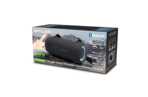 Enjoy Technology M-785 BT | Muse Bluetooth-Wasserdichter Lautsprecher 30 W Schwarz