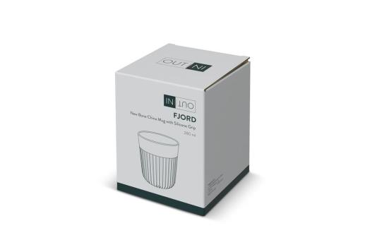InSideOut All Black Premium Mug Fjord 280ml Black
