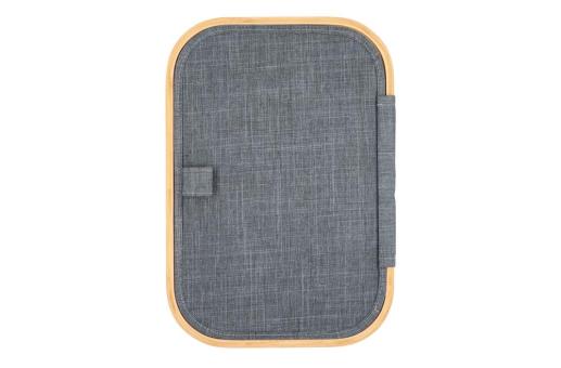 InSideOut faltbarer Korb mit Deckel Sogne 38 x 26 x 25cm rPET Dunkelgrau