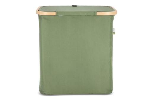 InSideOut folding basket with lid Sogne 40.5 x 33 x 42cm rPET Olive