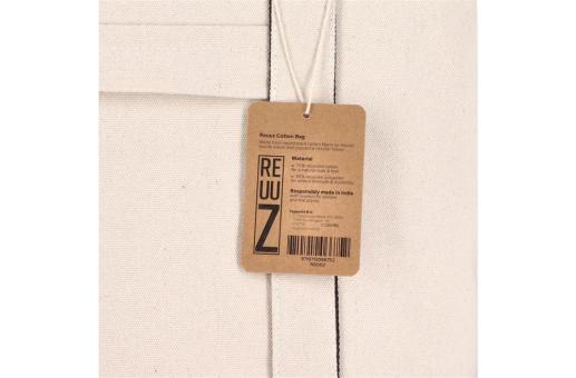 InSideOut Reuuz Canvas Reisetasche 32 x 60 x 20 cm Schwarz/schwarz