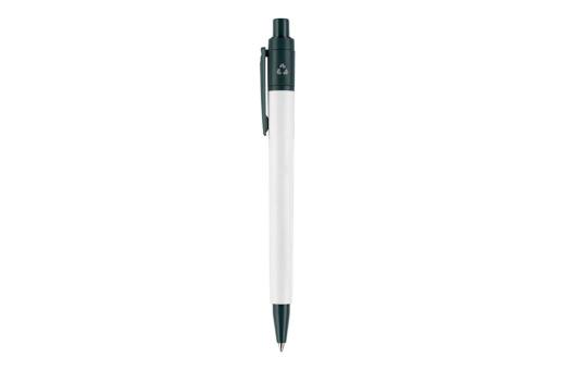 Ball pen Baron 03 recycled hardcolour White/green