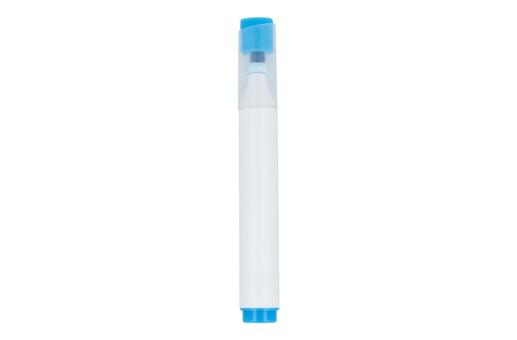Ovaler Textmarker Blau