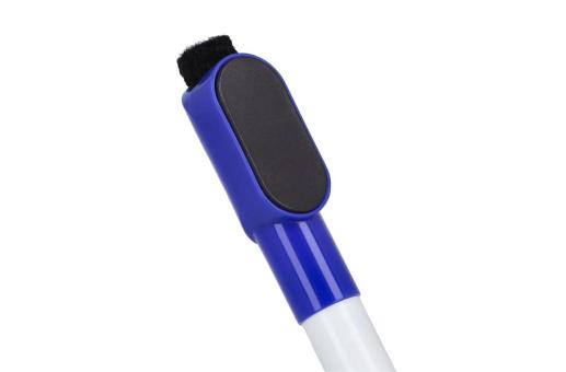 Whiteboard marker with magnet &amp; wiper Aztec blue
