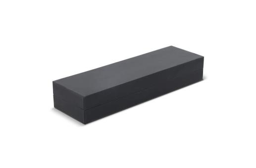 Metal ball pen and roller ball pen set in gift box Anthracite