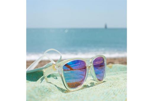Sunglasses Bradley transparent UV400 Transparent blue