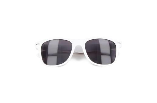 Justin RPC sunglasses with cork inlay UV400 White