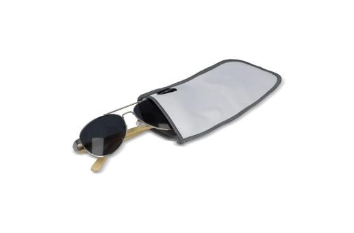 R-PET microfibre glasses pouch 