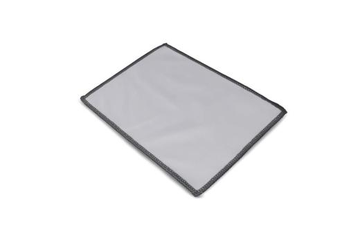 R-PET Sublim Mikrofasertuch 13 x 18cm Weiß